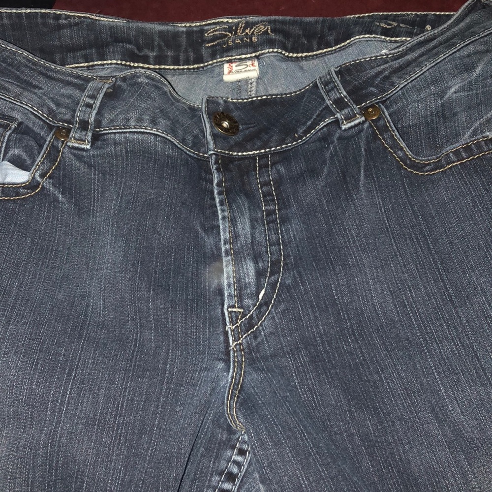 Silver Suki Jeans